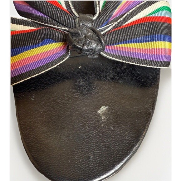 Isaac Colorful Kitten Heel Designer Isaac Mizrahi Italian Women's Size 8 - Picture 3 of 5